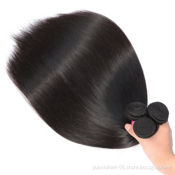 Wholesale Brazilian Human Hair Bundles Hair Vendors Cheap 8-40 Inch Raw Virgin Remy Human Hair Weave Cuticle Aligned